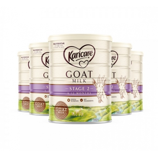 Karicare GOAT 可瑞康山羊奶粉 2段 新包装【2025年10月到期】 【6罐包邮】因海关要求邮寄必须提供身份证信息，不提供不发货