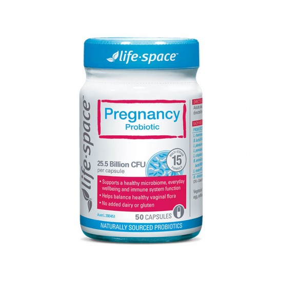 Life Space 孕妇益生菌 50粒 新包装 适用于孕妇及哺乳期妈妈