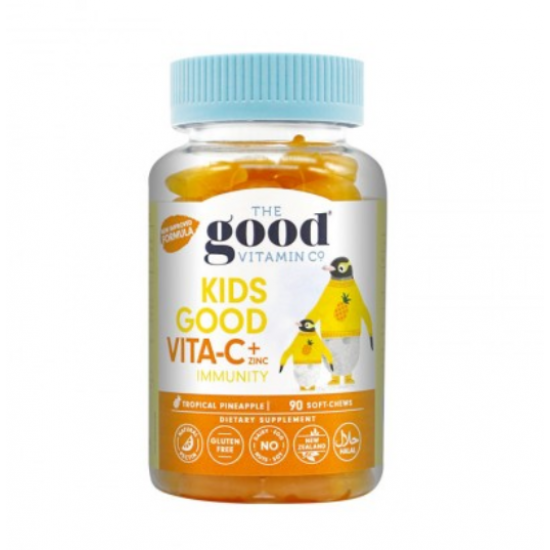 The Good Vitamin CO 儿童维C 咀嚼软糖（热带菠萝味）90粒 