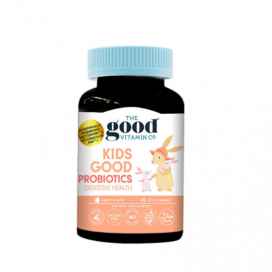 The Good Vitamin CO 儿童益生菌软糖 （桃子味）45粒