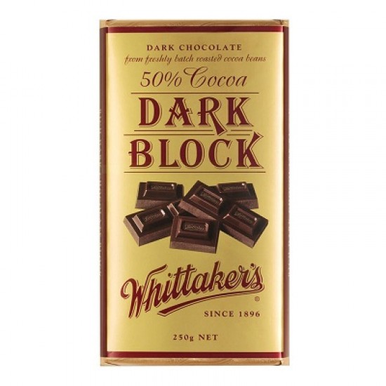 Whittaker's 黑巧克力 50%可可 250g